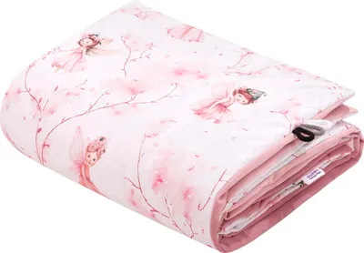 Produktbild von Little Fairy & Smokey Pink Soft Velvet Kinderdecke 100x140cm