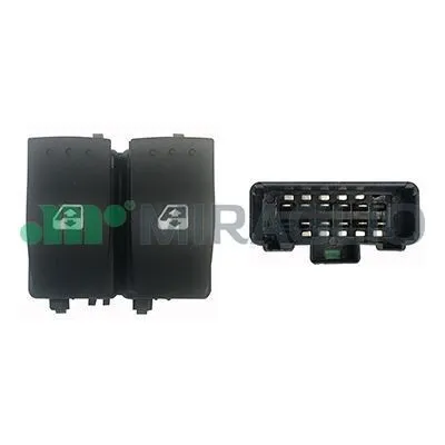 Produktbild von MIRAGLIO 121/RNB76002 Fensterheberschalter für RENAULT CLIO II (BB0/1/2, CB0/1/2) Vorne Links Fensterheber Schalter