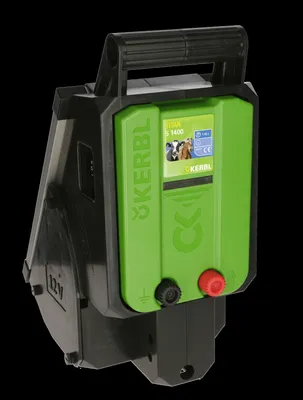 Produktbild von Kerbl Weidezaungerät TITAN S 1400 Solar Zaungerät, für Rinder- / Pferdeweiden