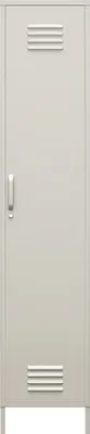 Produktbild von Schrank mit 1 Tür aus Metall in Taupe