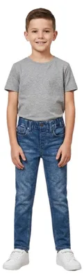 Imagen del producto de Pantalones vaqueros Tommy Hilfiger para niños, color azul marino, talla 128