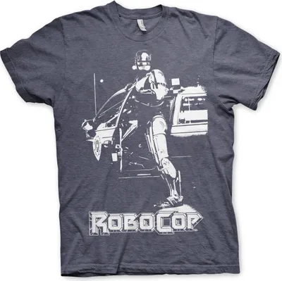 Immagine prodotto di Maglietta Robocop Poster - X-Large - Navy-Heather