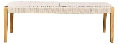 Produktbild von Gartenbank aus massivem Teakholz