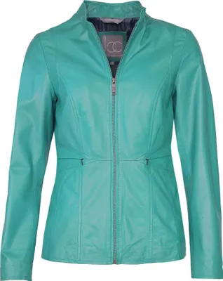 Produktbild von JCC Lederjacke 3102225 Damen distant blue 36