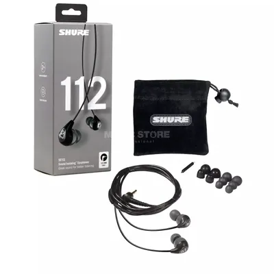 Immagine prodotto di Shure SE112-GR Cuffie cablate intrauricolari per chiamate/musica Nero Grigio