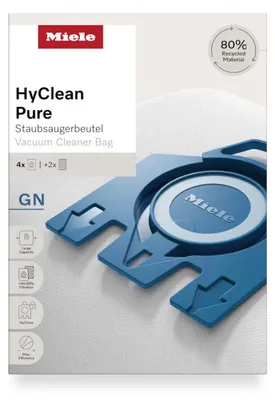 Produktbild von Miele Original Zubehör - Staubsaugerbeutel HyClean Pure GN / Mit bester Filtrationsleistung / Schließt den Staub sicher im Staubsauger ein / Automatischer Beutelverschluss (12281680)