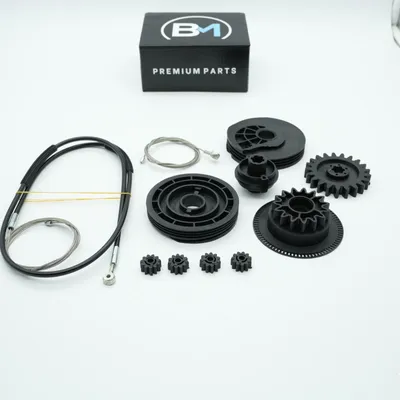 Obrázok produktu pre Sada na opravu vodidla okenného mechanizmu, pravá strana, pre vozidlá Mercedes Vito Viano W639 W447