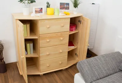 Produktbild von Küchenschrank, Mehrzweckschrank, Anrichte, 118 cm breit