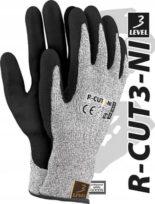 Produktbild von Nitrilbeschichtete HDPE Schutzhandschuhe HDPE Reis CUT3