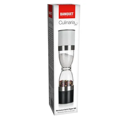 Obrázok produktu pre BANQUET Mlynček na korenie manuálny CULINARIA Duo 23 x 5 cm