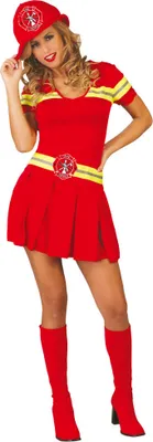 Produktbild von y Feuerwehr Frau - Kostüm für Damen Gr. S-L, Größe:M