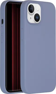 Zdjęcie produktu dla Accezz Liquid Silicone Backcover dla Apple iPhone 15 - Lavender Grey