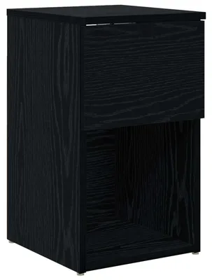 Zdjęcie produktu dla Szafka pod łóżko Czarny dąb 29 x 31,5 x 49 cm