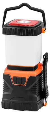 Productafbeelding van VEVOR LED-campinglamp, alles-in-één, 1000 lumen, 360° verlichting, 4 lichtmodi, batterijgevoed, waterdichte zaklamp voor buitengebruik, duurzame verlichting