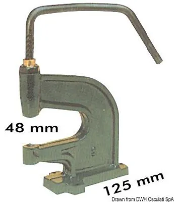 Image de Presse de table pour boutons-pression, 1 pièce