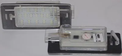 Produktbild von Led Kennzeichenbeleuchtung passend für Opel Vectra C Caravan 2002-2008 WEIß Kennzeichen