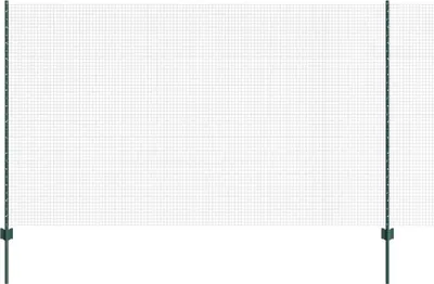 Produktbild von vidaXL Schweissdrahtzaun mit Pfosten 50 x 1,4 m Grün Netz