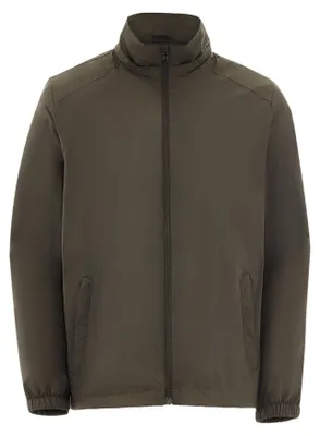 Produktbild von Herren Jacke Oliv Größe M mit Frontreißverschluss und elastischem Bündchen