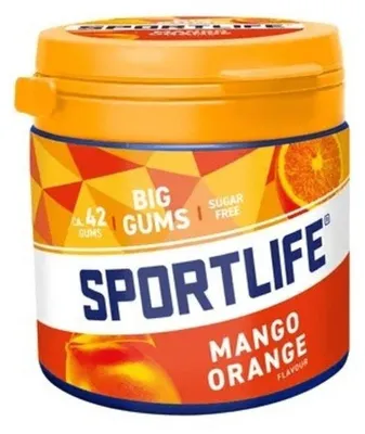 Immagine prodotto di Sportlife Mango & Arancia in vasetto | 4 x 99 g