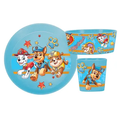 Immagine prodotto di koziol 8041714 koziol Kindergeschirr-Set PAW Patrol blau 3-tlg.