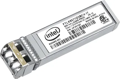 Produktbild von Intel E10GSFPSR, Faseroptik, 10000 Mbit/s, SFP+, LC, SR, 300 m