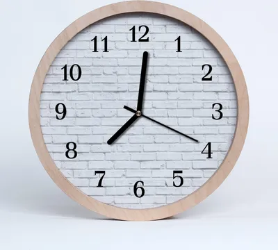 Produktbild von Holzuhr 20fi cm wanduhr - Mauer Architektur
