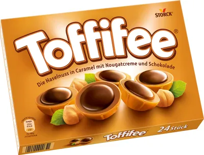 Produktbild von Toffifee Haselnuss in Karamell mit Nougatcreme und Schokolade 625g