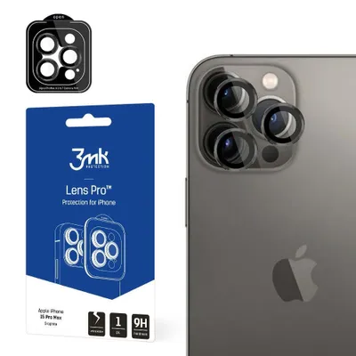 Produktbild von 3mk Hybridglas Lens Protection Pro für iPhone 15 Pro Max  Kamera Objektiv Kameralinse 0,04mm 9H