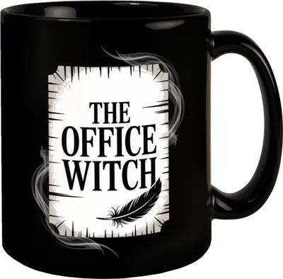 Produktbild von The Office Witch - Tasse mit Mystik-Design