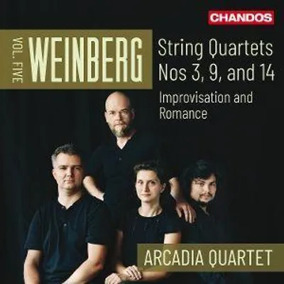 Produktbild von Arcadia Quartet: Weinberg: Streichquartette,Vol. 5
