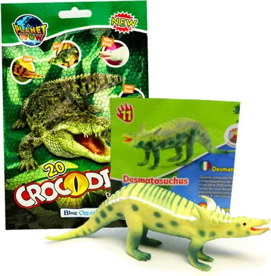 Produktbild von Blue Ocean Crocodiles Sammelfiguren 2025 - Planet Wow - Figur 11. Desmatosuchus
