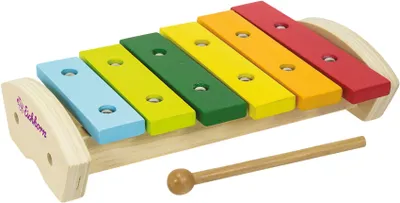 Immagine prodotto di Eichhorn Holz Xylophon, Instrument, Holzinstrument, Klangspiel, Spiel Instrument, Spielzeug, Musik, Holz, 100005075