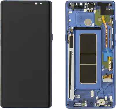 Produktbild von Display Lcd Touch Display Blau Original Samsung Galaxy Note 8 Sm-N950