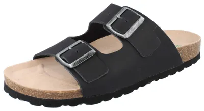 Produktbild von NATURAL SENSE Damen Pantolette dunkelblau Glattleder - Größe: 40