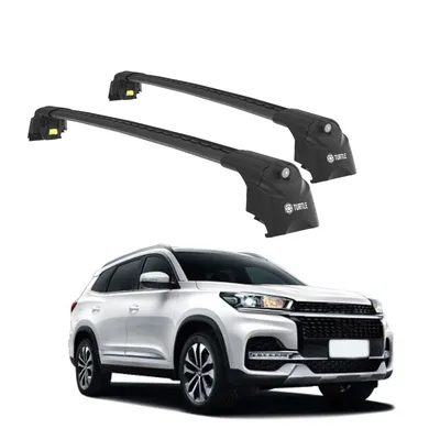 Produktbild von TURTLE DACHTRÄGER AIR-2 , Schwarz CHERY TIGGO 8 2018 - 2024 (SUV)