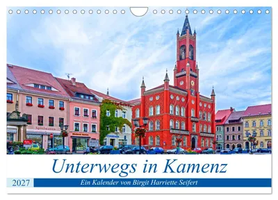 Zdjęcie produktu dla W drodze do Kamenz (kalendarz ścienny na rok 2027, format A4 poziomy), kalendarz miesięczny CALVENDO