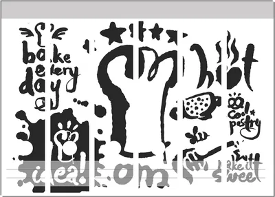Produktbild von Wallario Ordnerrücken Sticker, selbstklebend für breite Ordner, 6 Stück, Motiv Fröhliche Küchenzeit