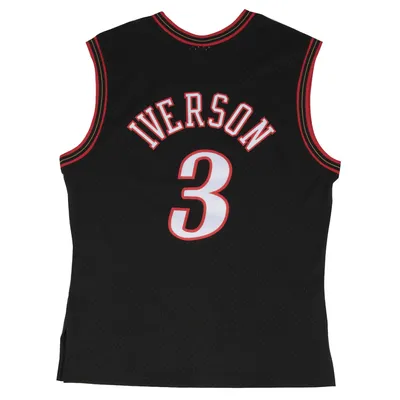 Produktbild von Mitchell & Ness HWC Swingman Jersey Philadelphia 76ers Road 2000-01 Allen Iverson black XXL
