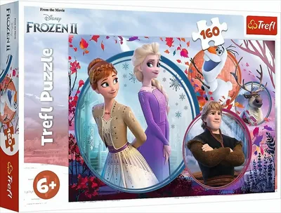 Produktbild von TREFL Puzzle Ice Kingdom 2: Das Abenteuer der Schwester 160 Teile
