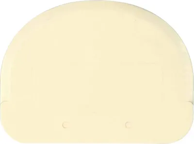 Immagine prodotto di Raschietto semitondo per pasta 120 x 88 mm