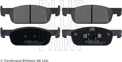 Produktbild von BLUE PRINT Bremsbeläge Satz Vorne für RENAULT CLIO II (BB0/1/2, CB0/1/2) ADR164219