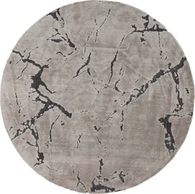 Produktbild von Teppich Miami stone rund beige Ø 100 cm