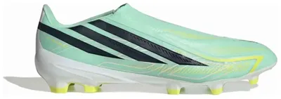 Productafbeelding van Voetbalschoenen Adidas F50 Hyperfast League Laceless FG "Pulse Mint / Night Navy / Solar Lemon" voor Unisex