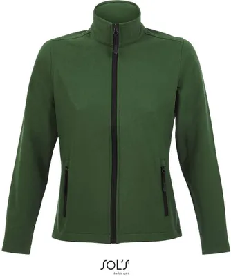 Produktbild von SOLs 01194 | Womens Softshell Zip Jacket Race - Farbe: Bottle Green - Größe: L