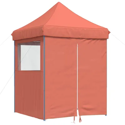 Produktbild von vidaXL Partyzelt 200 x 200 x 306 cm Terrakotta Oxford-Stoff