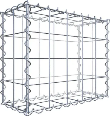 Obrázek produktu pro Gabion 50 cm x 40 cm x 20 cm (D x V x H), velikost ok 10 cm x 10 cm, spirála
