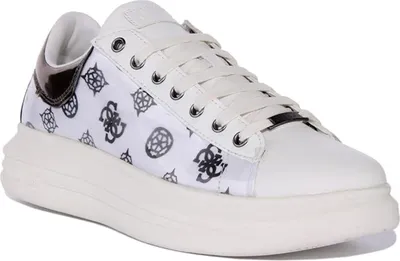 Produktbild von Guess Damen Schuhe Vibo Turnschuhe weiß Logo 40