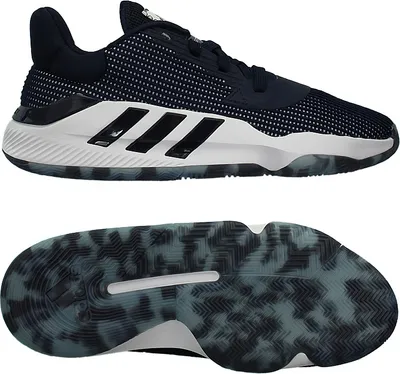 Produktbild von adidas Pro Bounce 2019 Low Sportschuhe in Übergrößen Blau EF9840 große Herrenschuhe