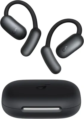 Produktbild von AeroFit 2 by Anker, Open-Ear Kopfhörer,KI-Übersetzung,anpassbare Ohrbügel,Fester Halt,tiefer Bass,Hi-Res Audio,42h Spielzeit,Bluetooth 5.4,Laden, IP55