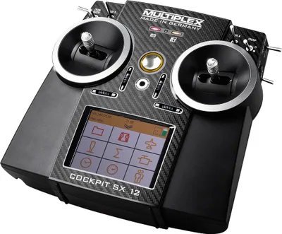 Produktbild von MULTIPLEX COCKPIT SX 12 M-LINK, Fernbedienung, Grau